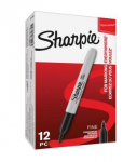 SHARPIE PERMANENT MARKERS BLK (SO810930)